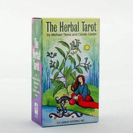 The Herbal Tarot by Michael Tierra and Candis Cantin - ALOE WINGS STORE