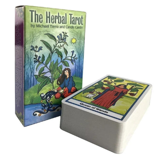 The Herbal Tarot by Michael Tierra and Candis Cantin - ALOE WINGS STORE