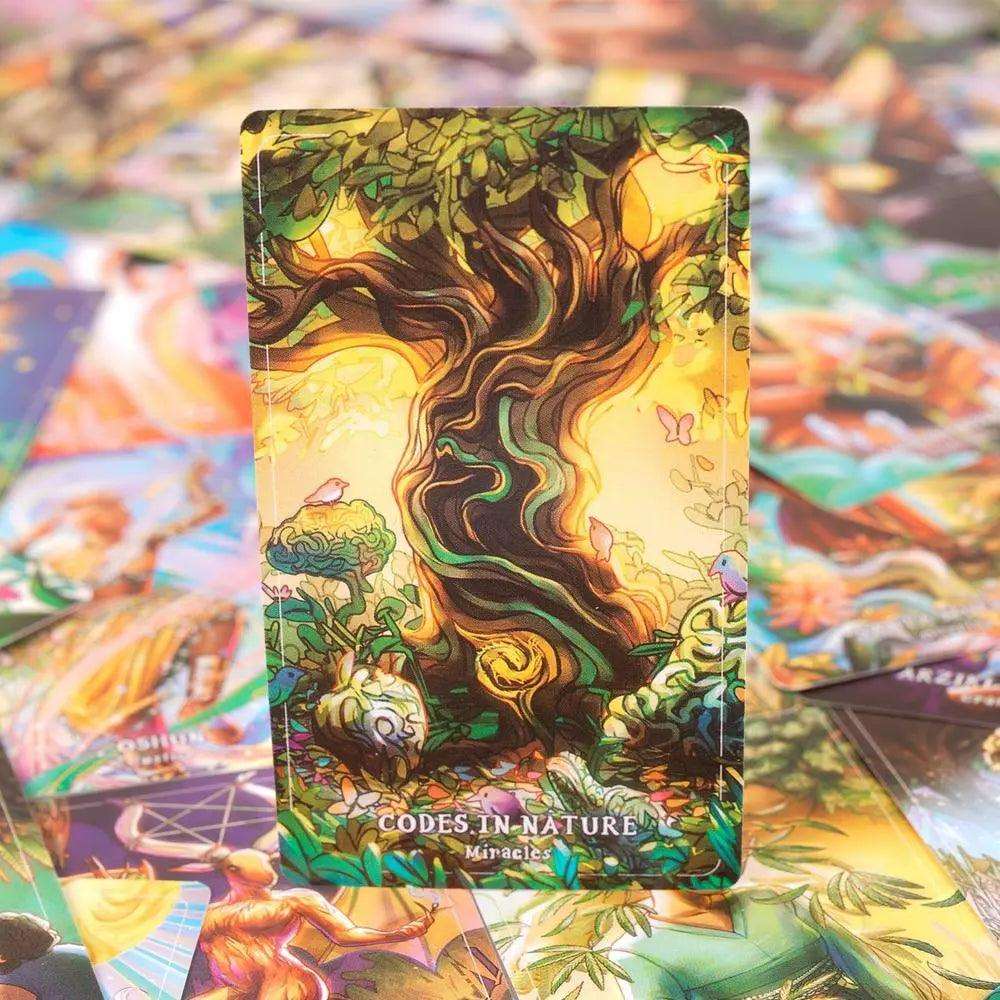 The Metaphysical Cannabis Oracle Deck with Guidebook - ALOE WINGS STORE