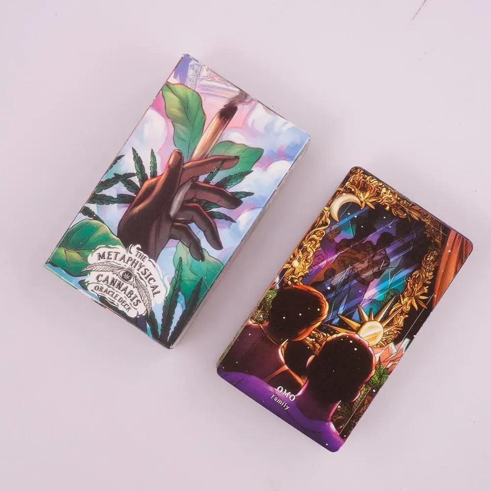 The Metaphysical Cannabis Oracle Deck with Guidebook - ALOE WINGS STORE