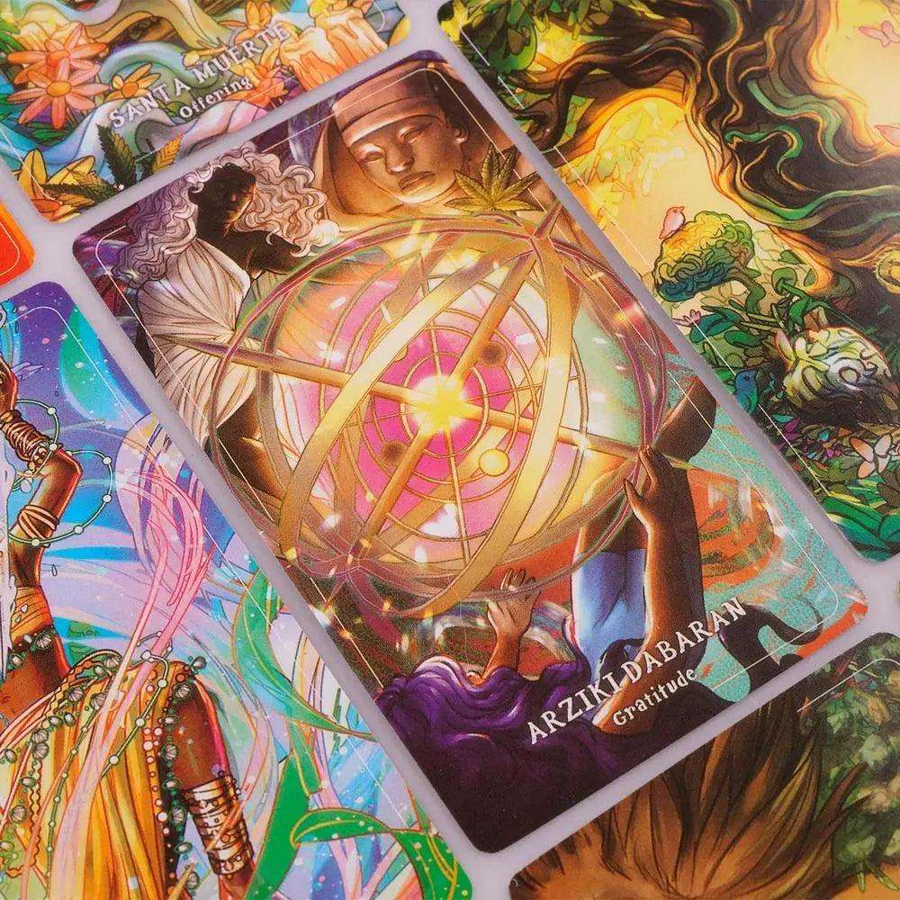 The Metaphysical Cannabis Oracle Deck with Guidebook - ALOE WINGS STORE