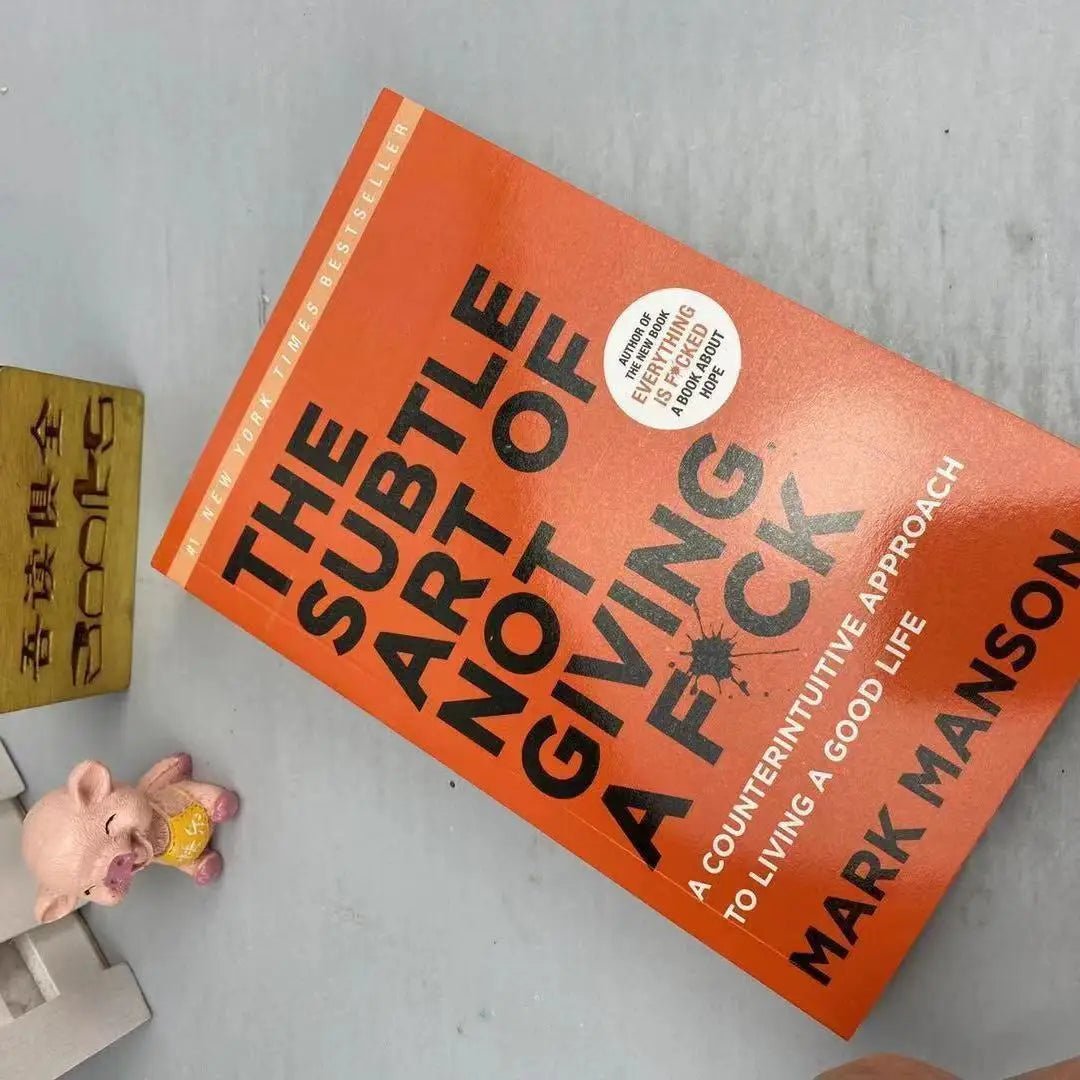 The Subtle Art Of Not Giving A F*ck By Mark Manson (Paperback) - ALOE WINGS STORE