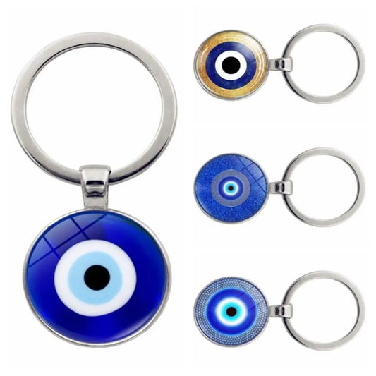 Turkish  Evil Eye Protection Key Chain SELECTION-ALOE WINGS STORE