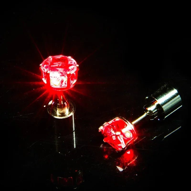 Unique Colorful LED Luminous Ear Studs SELECTION - ALOE WINGS STORE