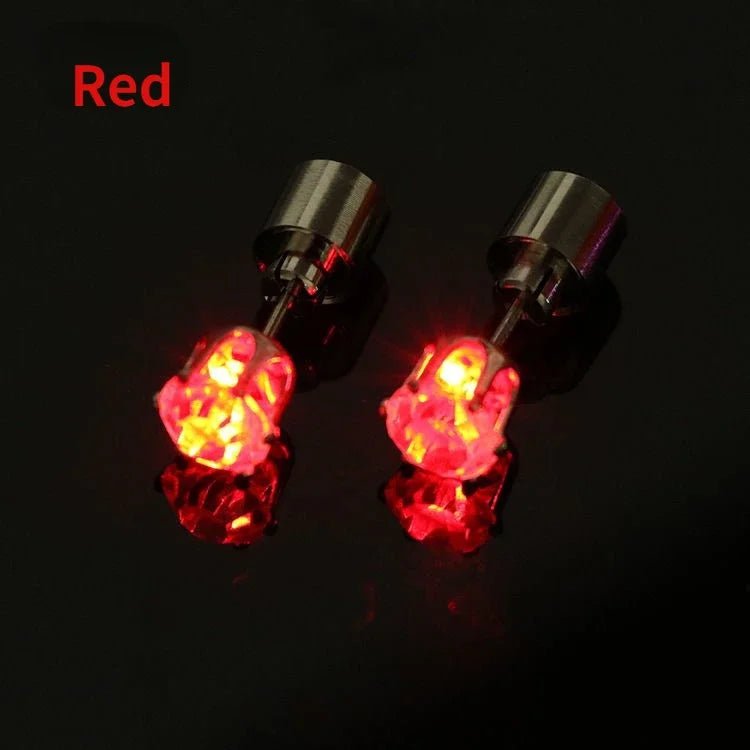 Unique Colorful LED Luminous Ear Studs SELECTION - ALOE WINGS STORE