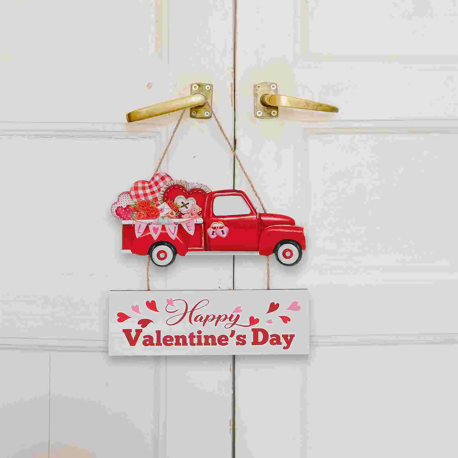 Valentines' Day Hanging Door Sign - ALOE WINGS STORE