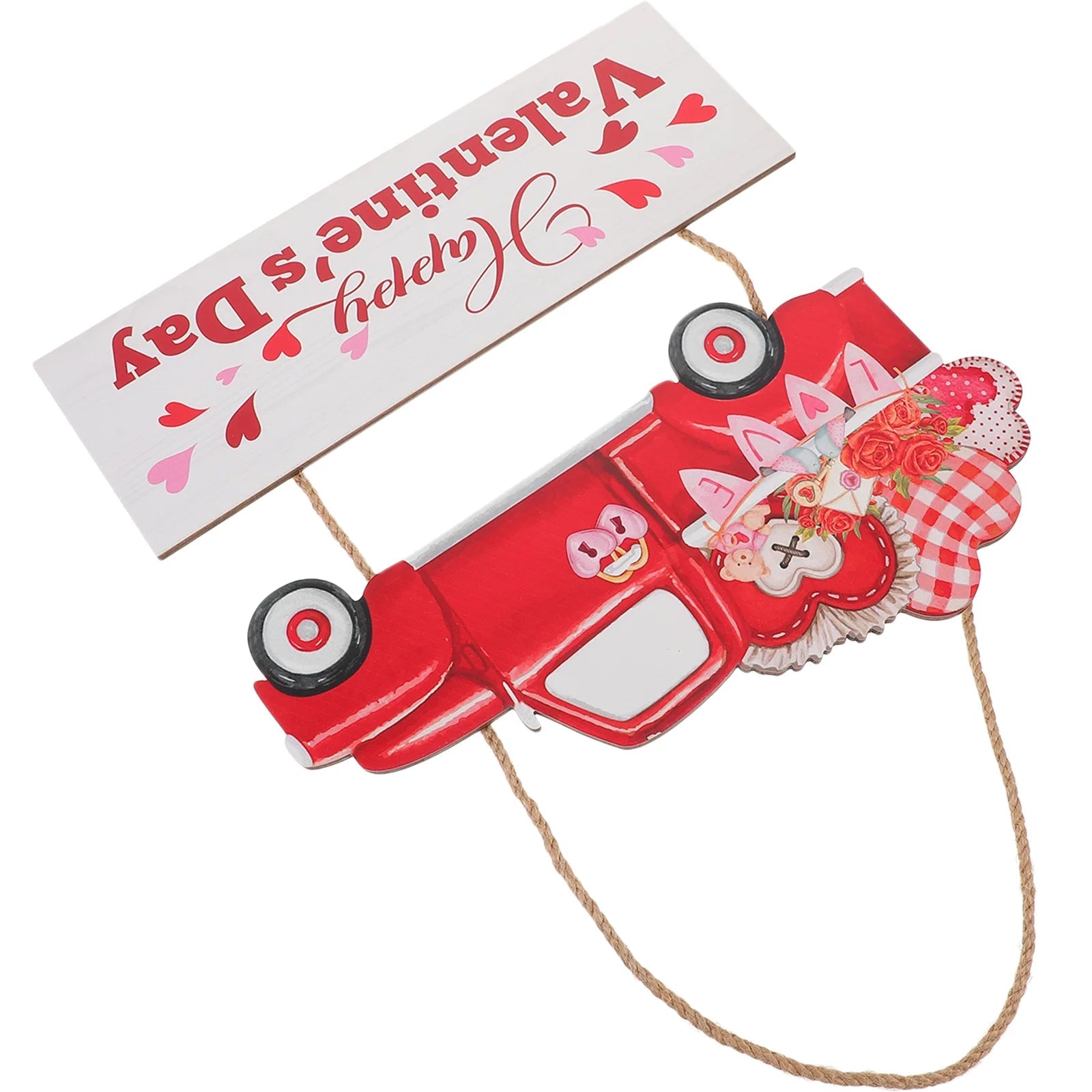 Valentines' Day Hanging Door Sign - ALOE WINGS STORE